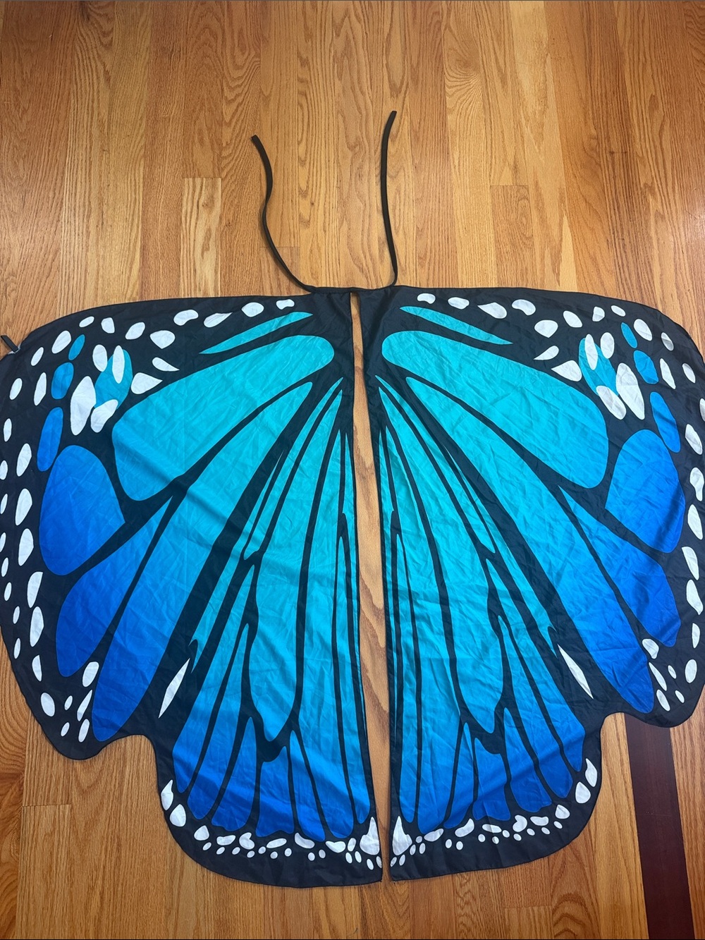 Amazon Blue Butterfly Wings Costume Accessory